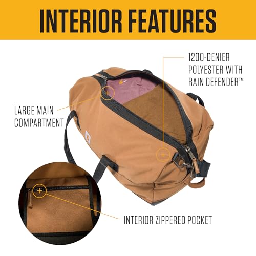 Carhartt Utility 55L Duffel Black - color: Black, style: 55l
