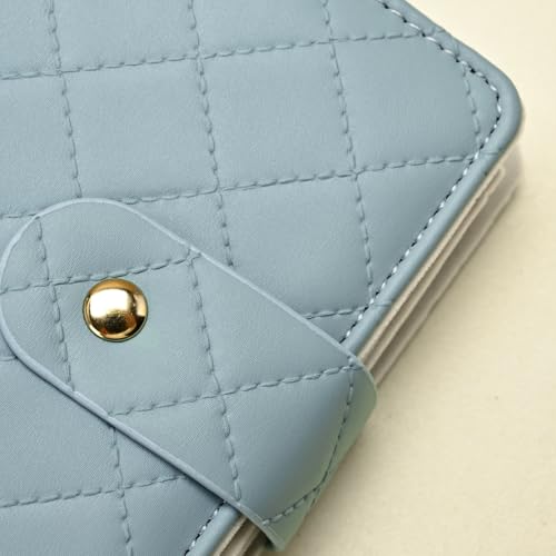 Oirlv Compact Travel Jewelry Organizer Light Blue - color: Light Blue