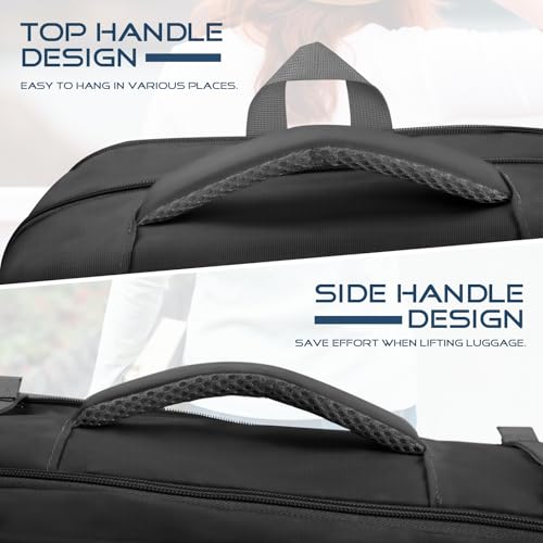 Travel Backpack for Men, TSA Carry On Backpack Flight Approved - color: Black, size: 17.3 Inch