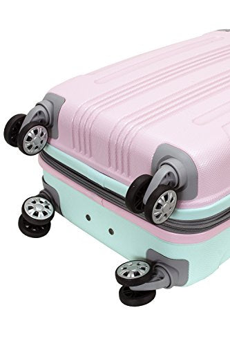 Rockland London Hardside Spinner Wheel Luggage, Carry-On 20", Mint - color: Mint, size: Carry-on 20"