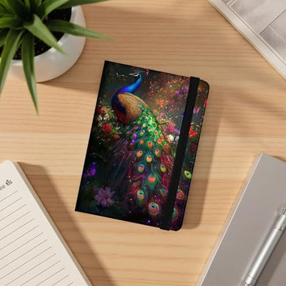 Passport Cover,Multi-Functional Travel Wallet,Stylish & Durable RFID Blocking Passport Holder, Travel Essentials for Men and Women,Peacock Feather - color: Peacock Feather