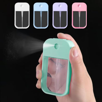 5Pcs Refillable Spray Bottle,Portable Card Spray Bottle,Pocket Refillable Perfume Bottles(45ml) - color: colorful-C