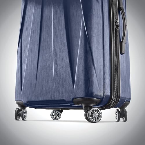 Samsonite Centric 2 Hardside Expandable Luggage with Spinner Wheels, True Navy, 3-Piece Set (20/24/28) - color: True Navy, size: 3-Piece Set (Carry on/Medium/Large)