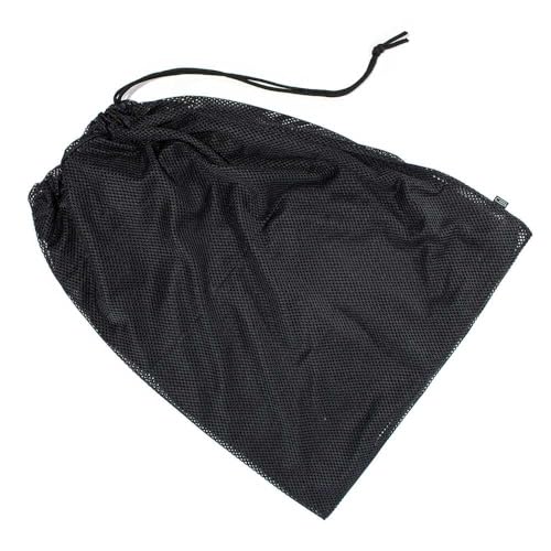 Golberg Mesh Bag - 12 x 18 Inches – Use for Laundry, Beach Days, & Even Camping (Black) - color: Black, size: 12 X 18", style: No Strap