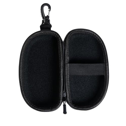 ARENA Unisex Adult Swim Goggle Case for Swimmers Protective Hardcover Carrying Case Clip for Backpacks - color: All Black