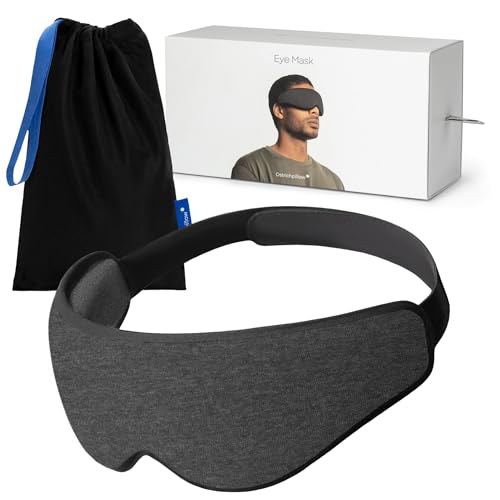 Ostrichpillow Eye Mask 3D Sleep Mask, 100% Blackout Pressure-Free, Washable - color: Dark Night