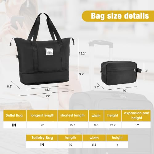 Merax Softside Luggage Set,5 Piece Expandable Suitcase Set.Black - color: Black, size: soft luggage(22/26/30)