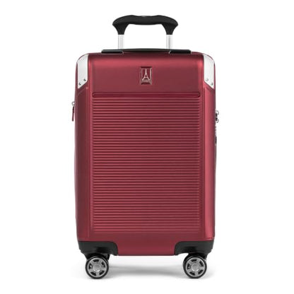 Travelpro Platinum Elite Hardside Expandable Spinner Wheel Luggage TSA Lock Hard Shell Polycarbonate Suitcase, Daring Red, Carry-on 21-Inch - color: Daring Red, size: Carry-on 21-Inch