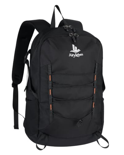 20L Hiking Backpack, Lightweight Travel Backpacks Women Men,Black - color: Black