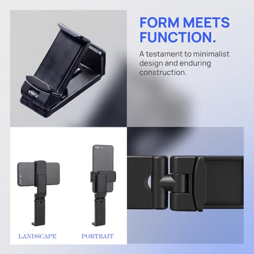 Universal in Flight Airplane Phone Holder Mount. Hands Free Viewing with Multi-Directional Dual 360 Degree Rotation. Pocket Size Must Have Airplane Travel Essential Accessory for Flying