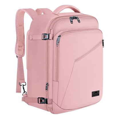 MATEIN Womens Travel Backpack, Extra Large Carryon Backpack for Airplane - color: Pink, size: X-Large