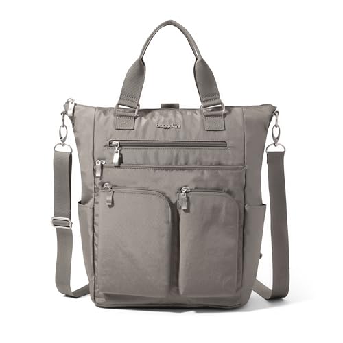 Baggallini womens All Set 3 in 1 Tote BackpackAll set 3 in 1 Backpack - color: Sterling Shimmer