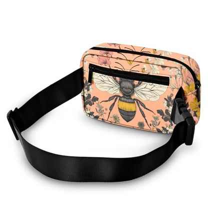 Bee Fanny Pack for Women Belt Bag