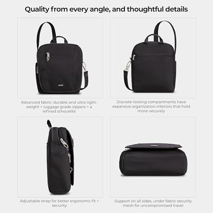 Travelon Anti-Theft Classic Medium Tour Bag - color: Black