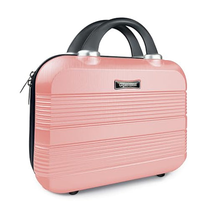 14 Inch Multi-Purpose Waterproof Hard Shell Makeup Case (Pink) - color: H007-Pink-14 Inch