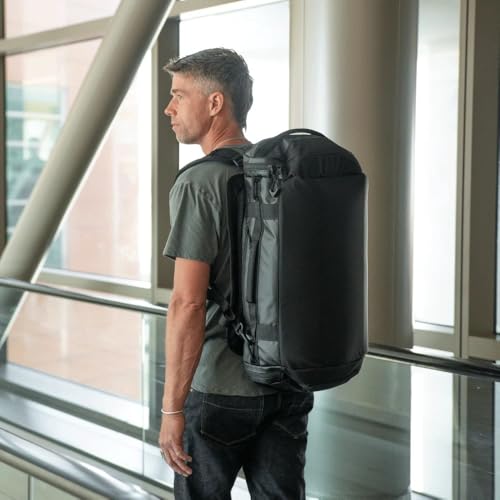 WANDRD CARRYALL 40L Black - Perfect Travel Essentials duffel Bag: Versatile for Traveling, Ideal Vacation & Everyday Travel Bag - color: Black, size: 40L