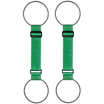 Luggage Straps for Suitcases, Luggage Connector Belt Strap Green - color: 2 Green