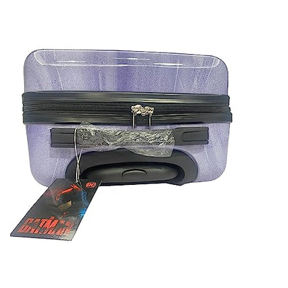 Fast Forward Batman Black Luggage 20 Inches Hard-Sided Tween Spinner Carry-On Travel Trolley Rolling Suitcase for Kids - style: Batman 2