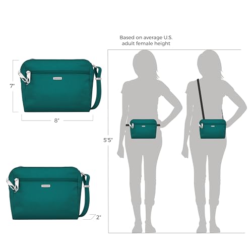 Travelon Anti-Theft Classic Convertible Crossbody & Waist Pack - color: Spruce