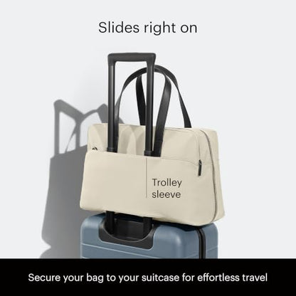Away The Everywhere Bag, Airline-Approved Carry-On Travel Bag - color: Salt White