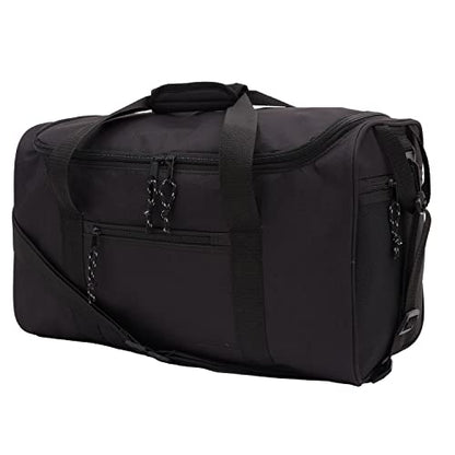 Wrangler Venture Luggage and Travel Set, Black, 7-Piece Set - color: Black