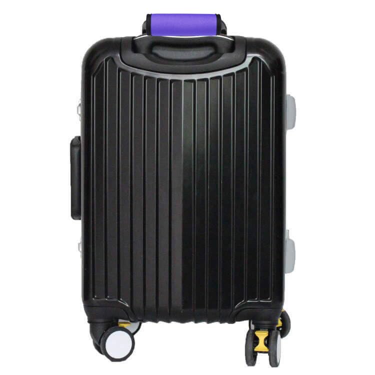 Neoprene Luggage Handle Wraps for Traveling Bright Color Luggage Identifiers|Handle Wraps|Handle Covers - color: Lavender