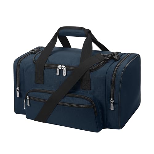 Small Duffel Bag, 17 inch, Navy - color: Navy, size: 17 inch