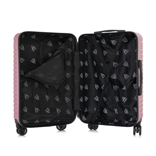 InUSA DEEP Luggage with GEL Handle | Spacious Traveling Suitcases, Travel Suitcase with Dual Spinner Wheels and Studs | 28 Inch Large Hardside Luggage | Rose Gold - color: Rose Gold, size: 28 Inch