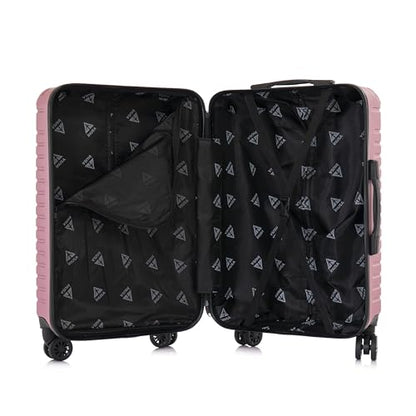 InUSA DEEP Luggage with GEL Handle | Spacious Traveling Suitcases, Travel Suitcase with Dual Spinner Wheels and Studs | 28 Inch Large Hardside Luggage | Rose Gold - color: Rose Gold, size: 28 Inch