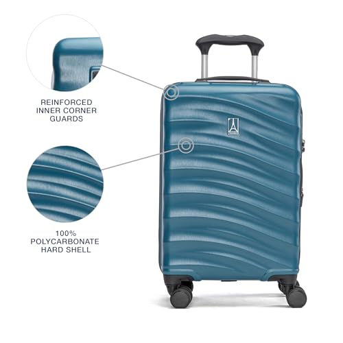 Travelpro Maxlite Air V2 Hardside Expandable Carry-On, Teal, 19-Inch - color: Teal
