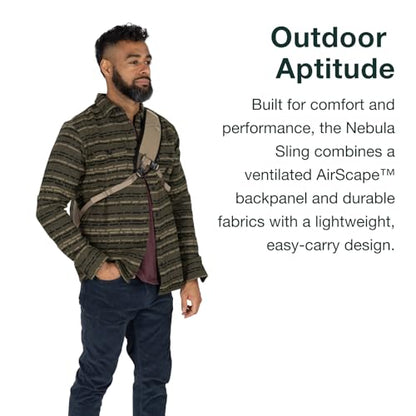 Osprey Nebula Shoulder Sling Bag, Purple OS - color: Graphite-Purple Heather