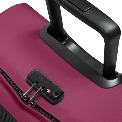 Eastpak 121L Tranverz L – Large Softside Checked Luggage, Wine Burgundy - color: Wine Burgundy, size: 121 Liter Checked Bag