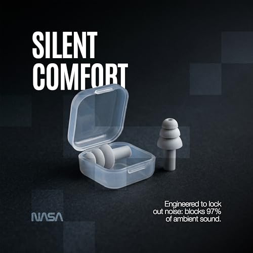 NASA Sleep Mask with LightBlock™ Barrier - color: Lunar Grey