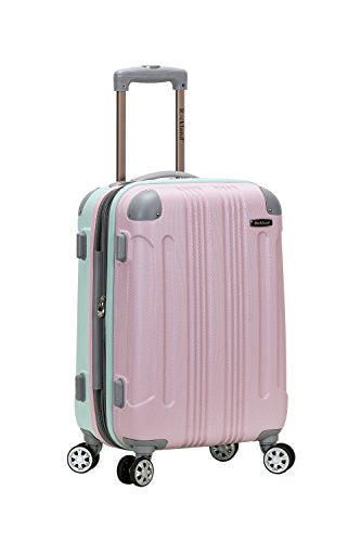 Rockland London Hardside Spinner Wheel Luggage, Carry-On 20", Mint - color: Mint, size: Carry-on 20"