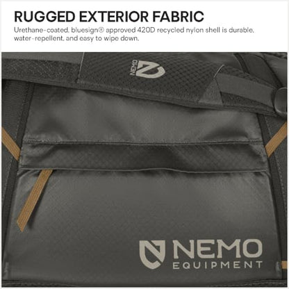 NEMO Equipment Double Haul Duffel & Tote Bag - Chimera - 30L - color: Chimera, size: 30L