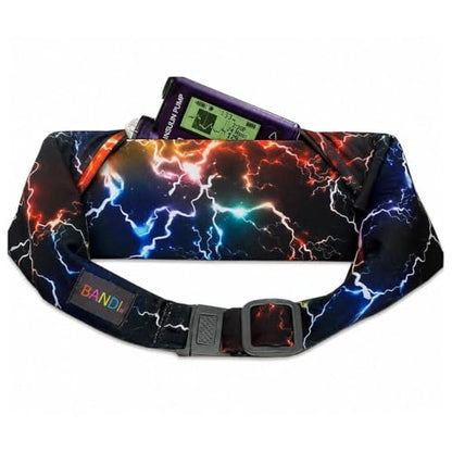 BANDI KIDS Pocket belt for Medical, Sports, Play Comfortable fit Adjustable waist pack, Made In USA - color: Cosmic