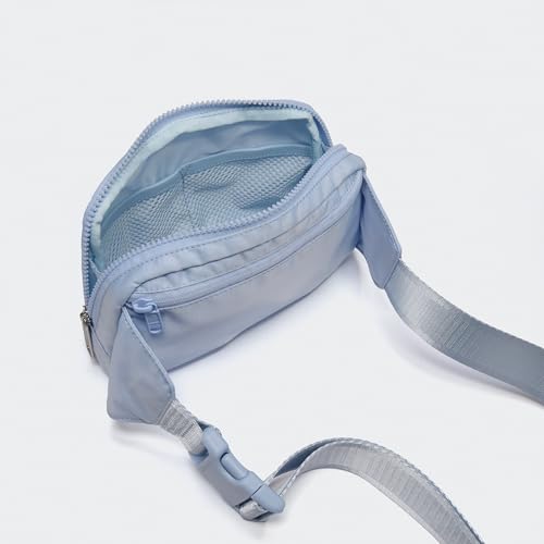 Pander Belt Bag Large 2L, Nylon Fanny Pack Purse for Women and Men with Adjustable Strap - color: Windmill Blue