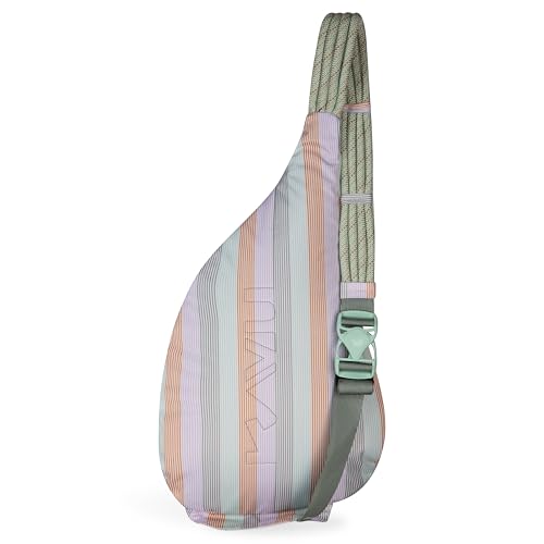 KAVU Rope Sling, Water-Resistant Crossbody Bag - color: Serene Stripe