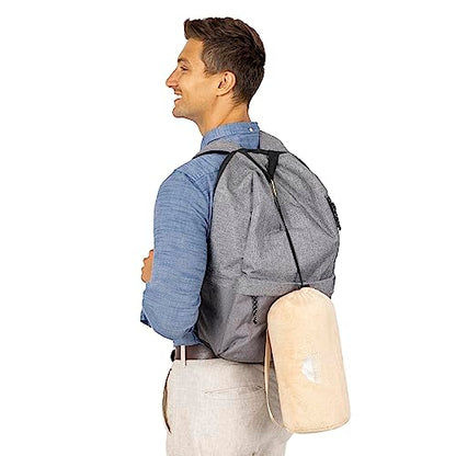 BlueHills Premium Soft Rolled Travel Blanket Pillow Combo Airplane - Beige - color: R06-beige
