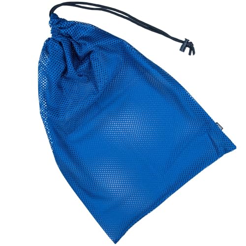 Golberg Mesh Bag - 12 x 18 Inches – Use for Laundry, Beach Days, & Even Camping (F.S. Navy Blue) - color: F.s. Navy Blue, size: 12 X 18", style: No Strap