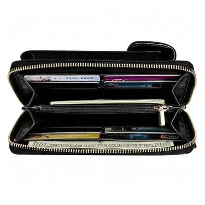 Small Crossbody Purse Cell Phone Wristlet Wallet for Women RFID - color: Violet