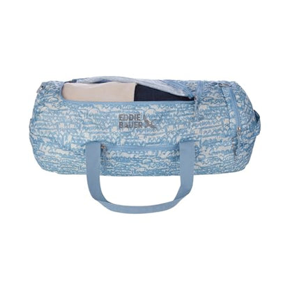 Eddie Bauer Stowaway Packable Duffel Bag, 45L, Blue Frog - color: Blue Frog