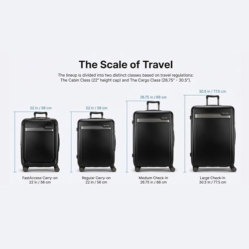 Ricardo Beverly Hills Brentwood Hardside Luggage Collection – Expandable Suitcases with Wheels and TSA Lock, 21" Carry-on & 29" Large Check-in, 2-Piece Set, Onyx - color: Onyx, size: 2-Piece Set (21" Carry-on & 29" Large Check-in)