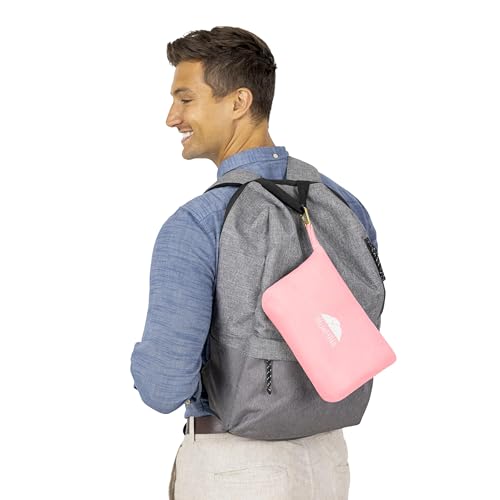 BlueHills Premium Soft Lightweight Travel Blanket Airplane Throw - Pink - color: L02-pink