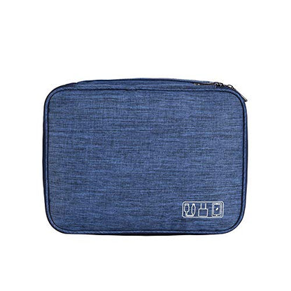 OrgaWise Electronics Travel Organizer, Three-Layer Tech Case - color: Three layer-Blue