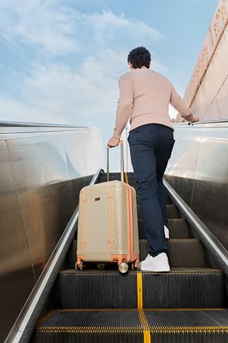 Dockers Spectra Hardside Expandable 8-Wheel Spinner Travel Carry On Luggage, 20-Inch, India Ink - color: India Ink, size: 20-Inch Carry On