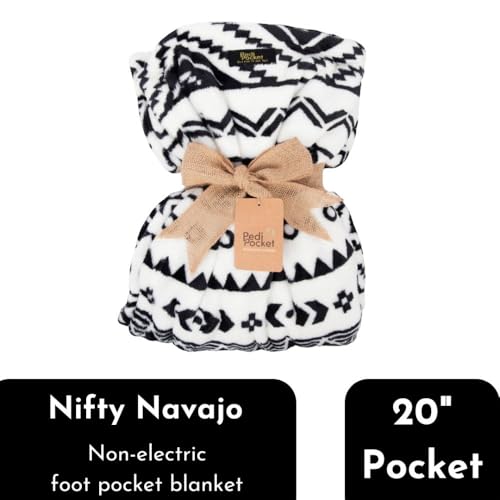 PediPocket Original Patented 50" x 70" Nifty Navajo Blanket - color: Nifty Navajo
