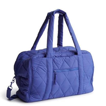 Vera Bradley Women's Featherweight Miramar Weekender, Deep Ultramarine, One Size - color: Deep Ultramarine