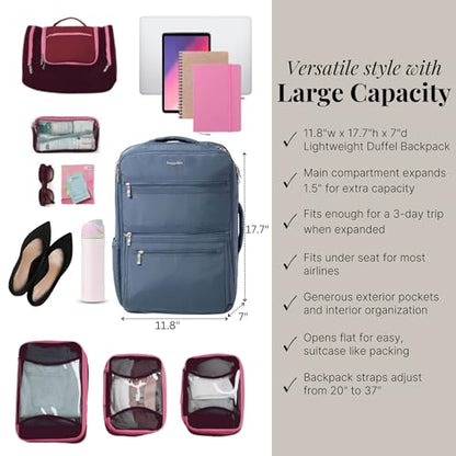 Baggallini Modern Convertible Travel Backpack - color: Mist
