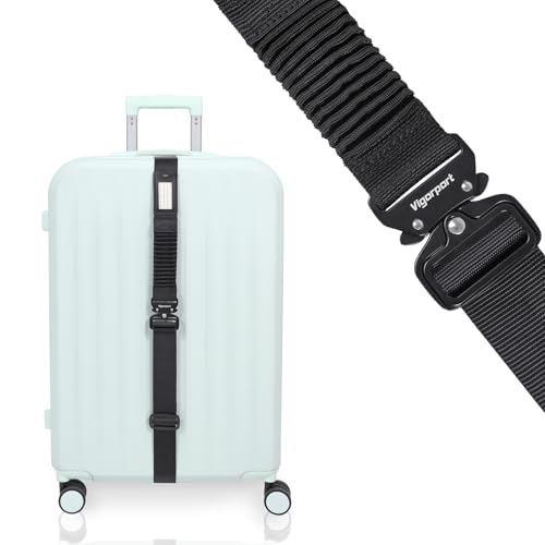 Vigorport Luggage Straps for Suitcases TSA Approved Suitcase Belt
